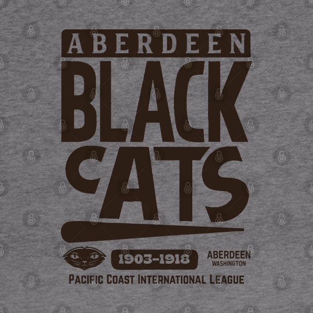 Defunct Aberdeen Black Cats baseball team 1903 by Nostalgia Avenue